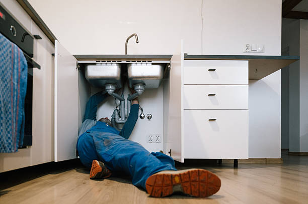 Professional Plumbing technician working in Fairport, NY